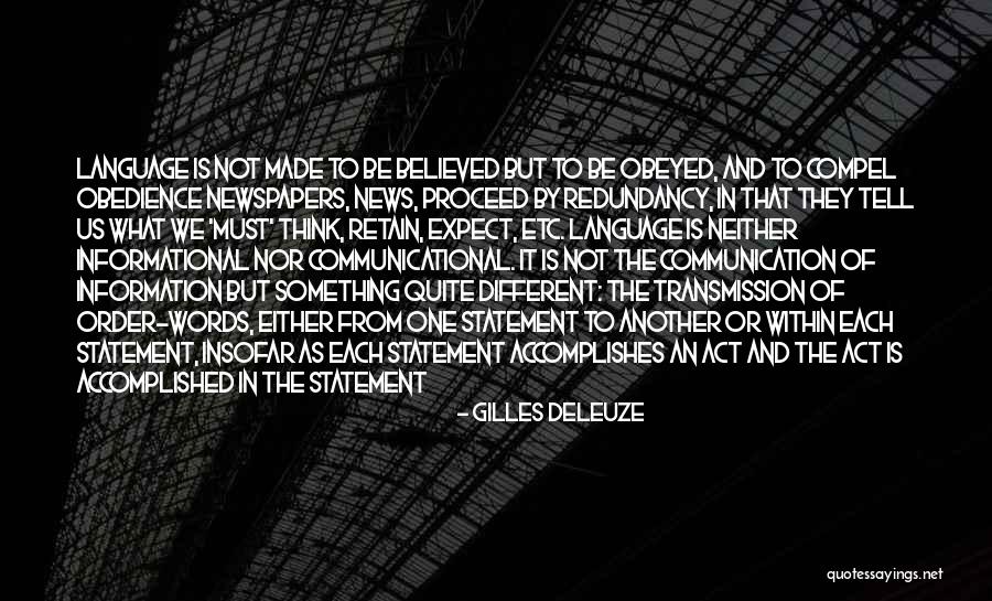 Gilles Deleuze Quotes 1455712