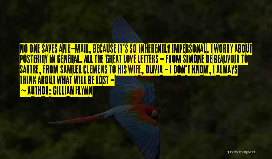Gillian Flynn Love Quotes By Gillian Flynn
