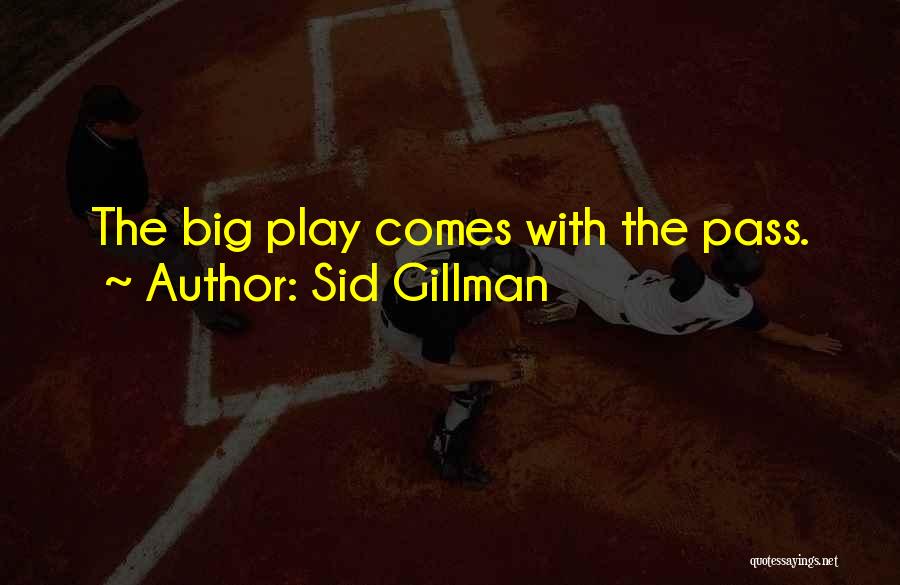 Gillman Quotes By Sid Gillman