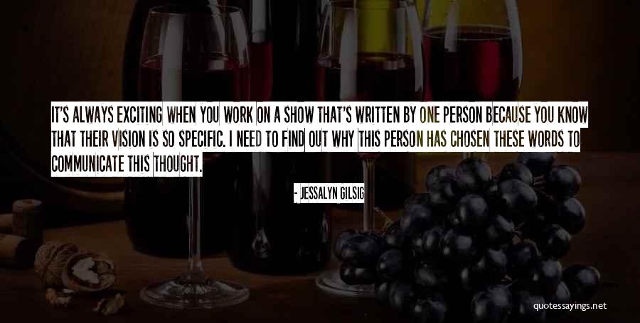 Gilsig Jessalyn Quotes By Jessalyn Gilsig Gilsig Jessalyn Quotes By Jessalyn Gilsig