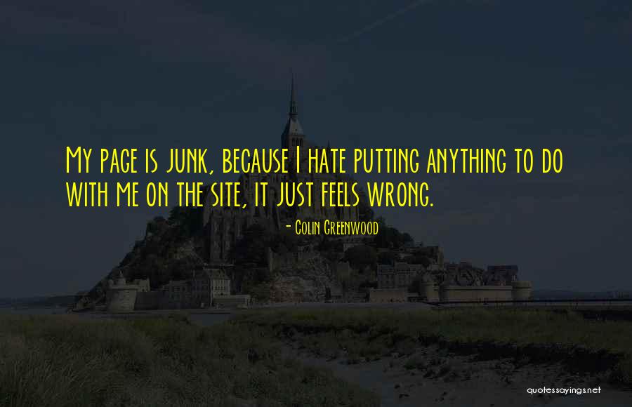 Gilster Quotes By Colin Greenwood Gilster Quotes By Colin Greenwood