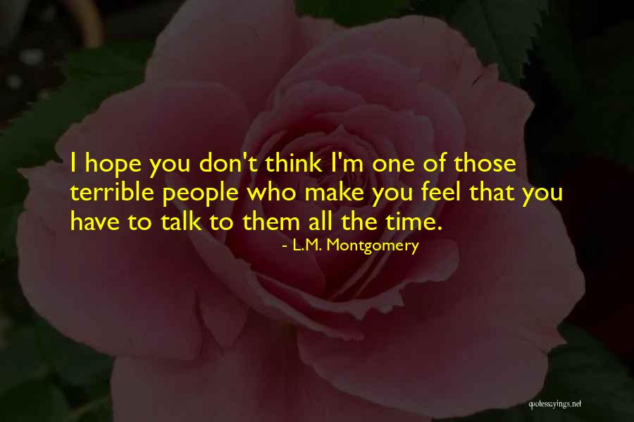 Gimonnet Gonet Quotes By L.M. Montgomery Gimonnet Gonet Quotes By L.M. Montgomery