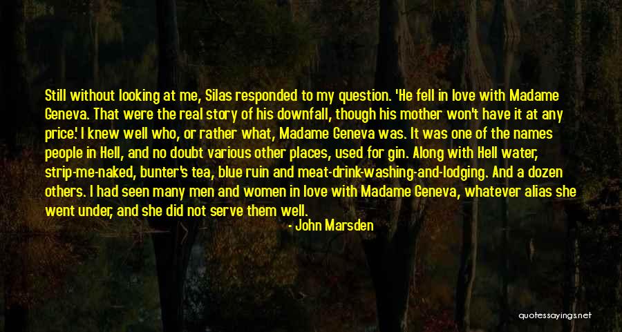 Gin And Love Quotes By John Marsden Gin And Love Quotes By John Marsden