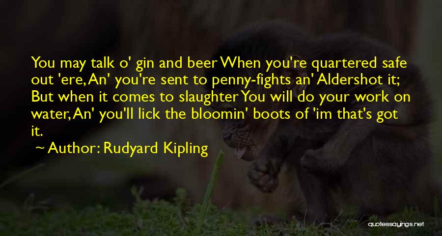 Gin O'clock Quotes By Rudyard Kipling