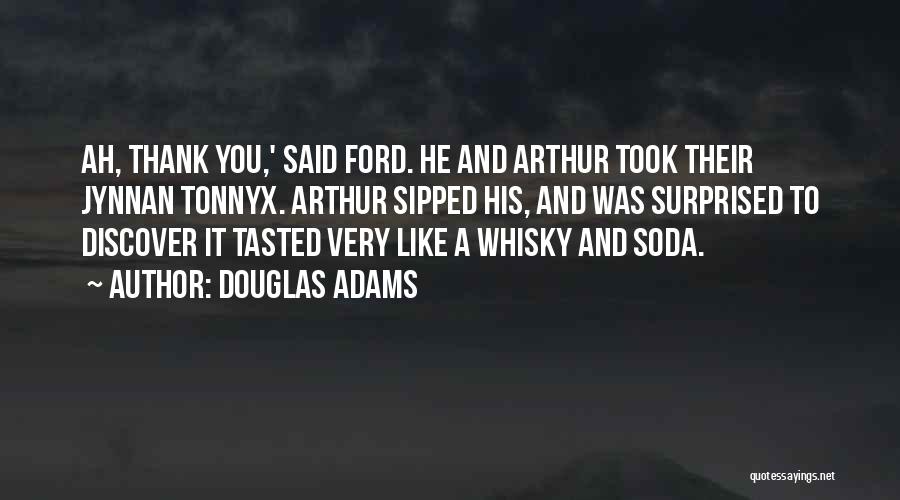 Gin Tonic Quotes By Douglas Adams