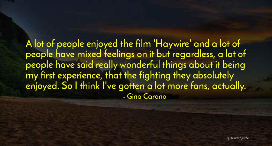 Gina Carano Quotes 1634538 Gina Carano Quotes 1634538