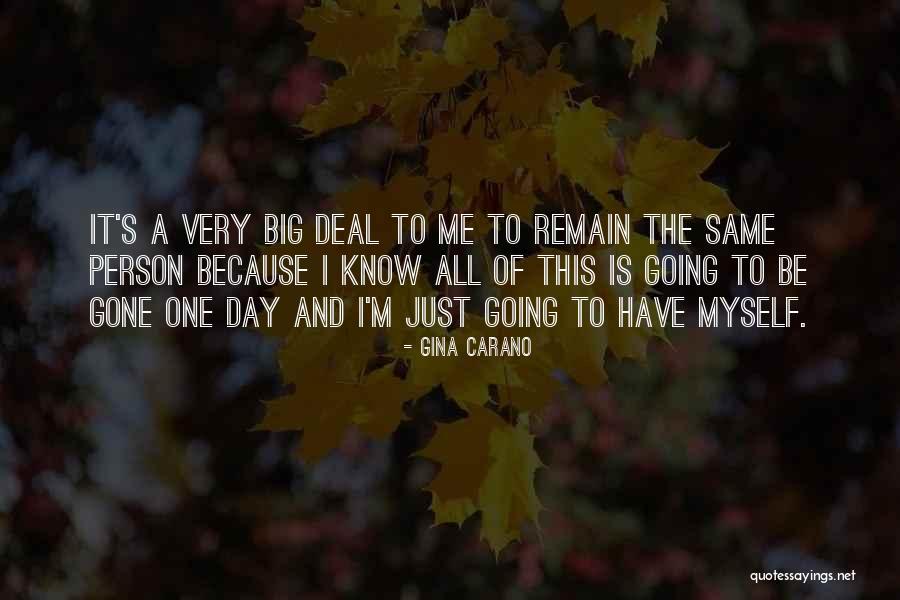Gina Carano Quotes 682585 Gina Carano Quotes 682585