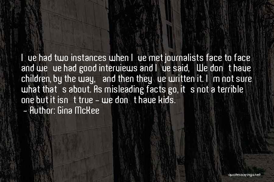 Gina McKee Quotes 774419