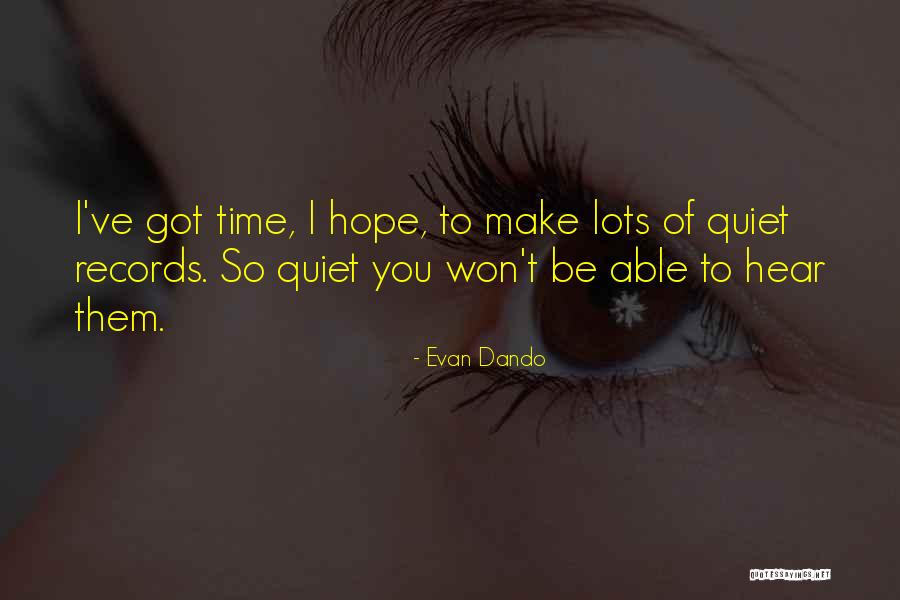 Ginarep Quotes By Evan Dando Ginarep Quotes By Evan Dando