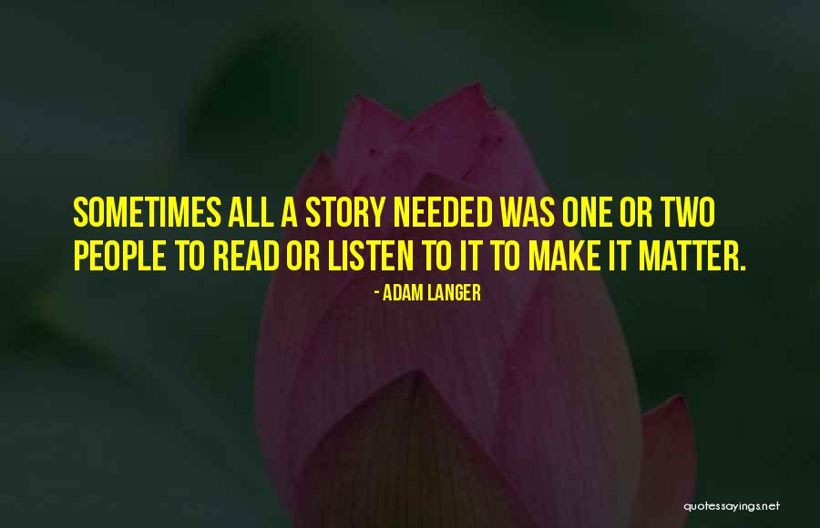 Ginekeloog Quotes By Adam Langer Ginekeloog Quotes By Adam Langer