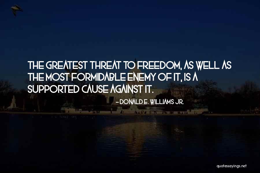 Ginelle Mills Quotes By Donald E. Williams Jr. Ginelle Mills Quotes By Donald E. Williams Jr.