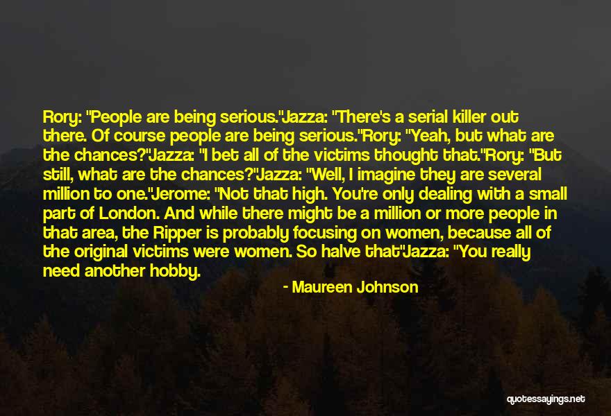 Ginelle Mills Quotes By Maureen Johnson Ginelle Mills Quotes By Maureen Johnson