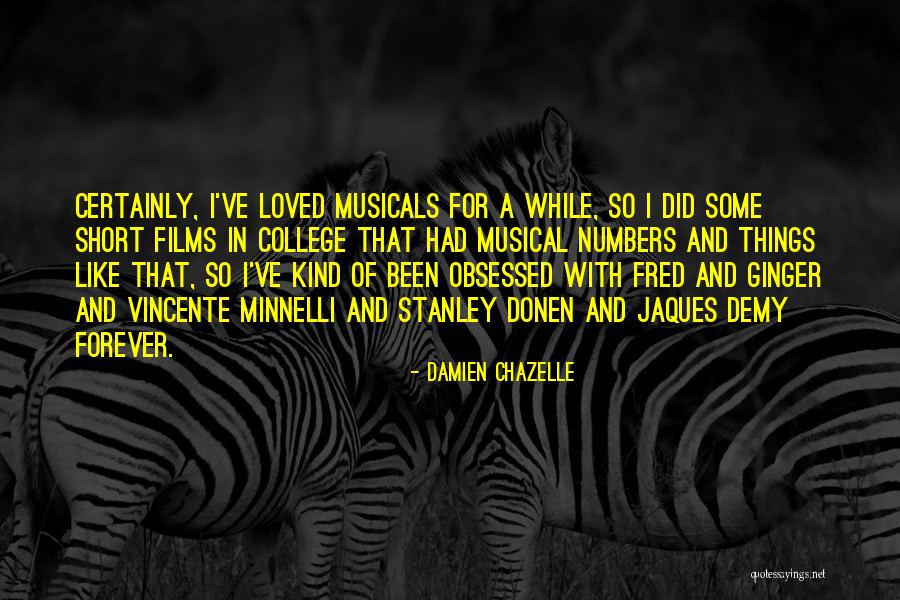 Ginger Cow Quotes By Damien Chazelle Ginger Cow Quotes By Damien Chazelle