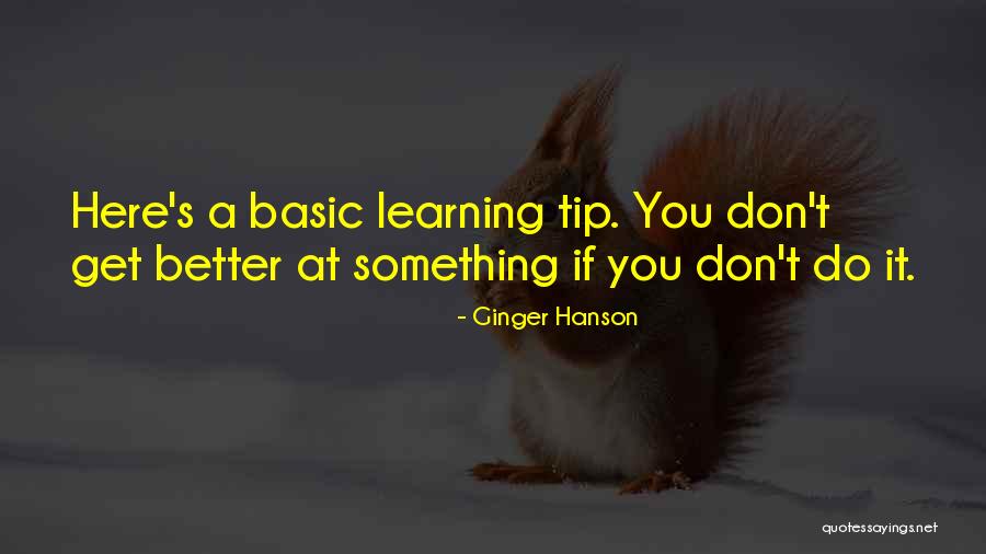 Ginger Hanson Quotes 597580 Ginger Hanson Quotes 597580