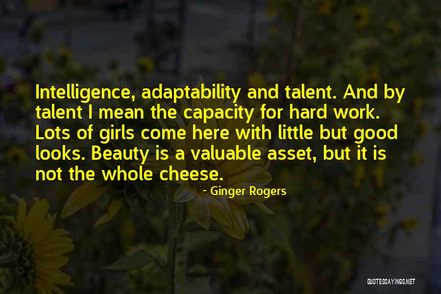 Ginger Rogers Quotes 1246254 Ginger Rogers Quotes 1246254