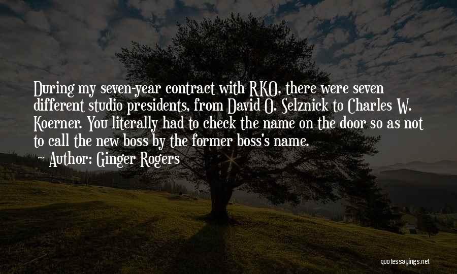 Ginger Rogers Quotes 813275