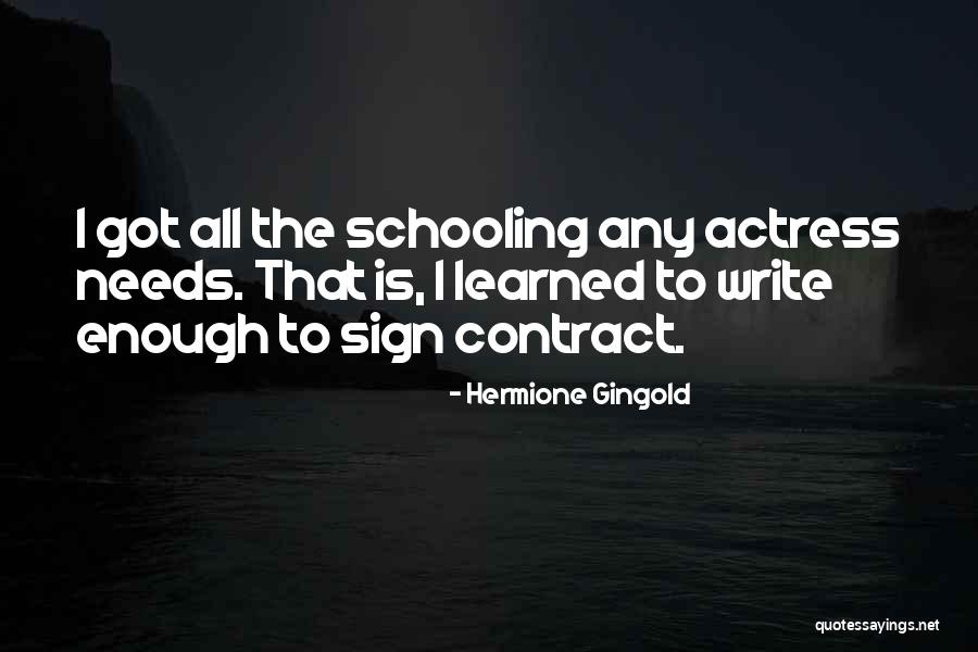 Gingold Quotes By Hermione Gingold Gingold Quotes By Hermione Gingold