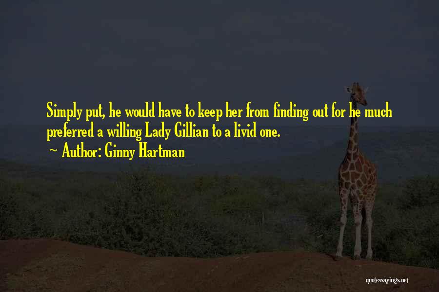 Ginny Hartman Quotes 1328850