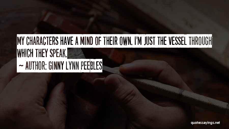 Ginny Lynn Peebles Quotes 1986555