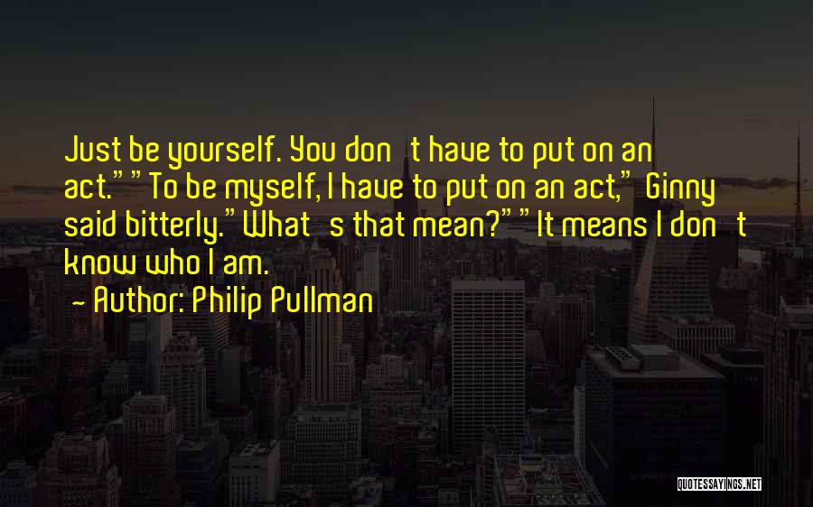 Ginny Quotes By Philip Pullman