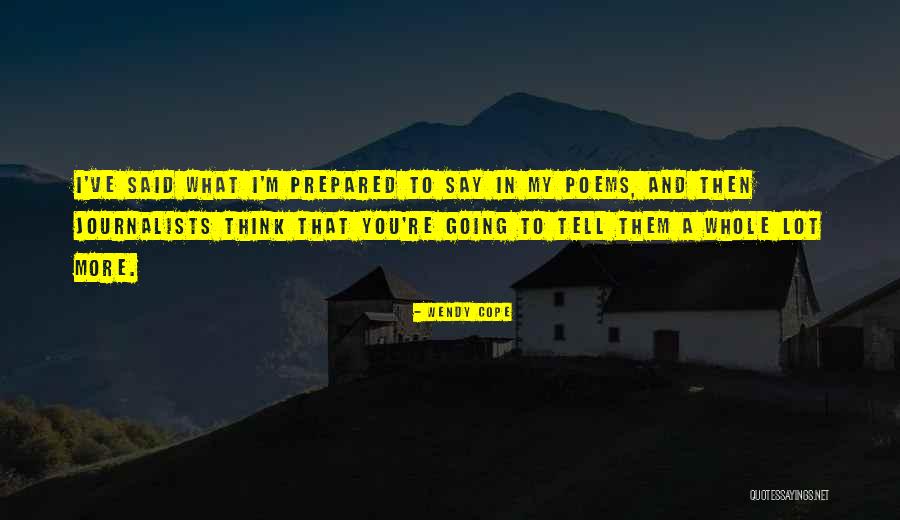Ginsu Chikara Quotes By Wendy Cope Ginsu Chikara Quotes By Wendy Cope