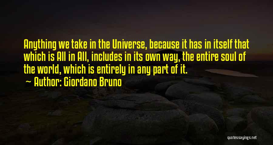 Giordano Quotes By Giordano Bruno