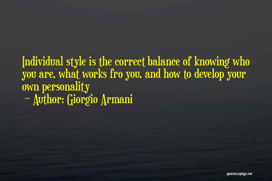 Giorgio Armani Quotes 1655028