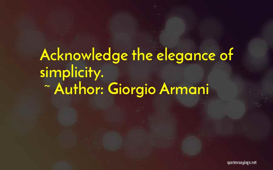 Giorgio Armani Quotes 2003662