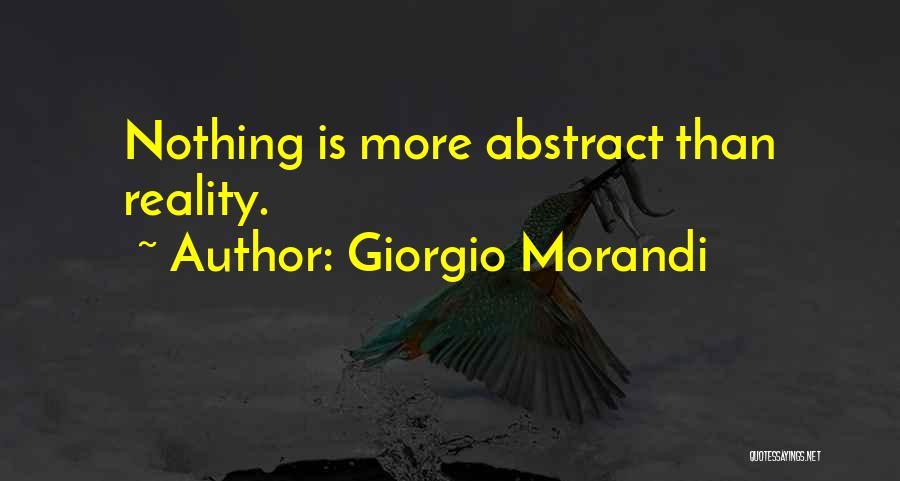 Giorgio Morandi Quotes 254176