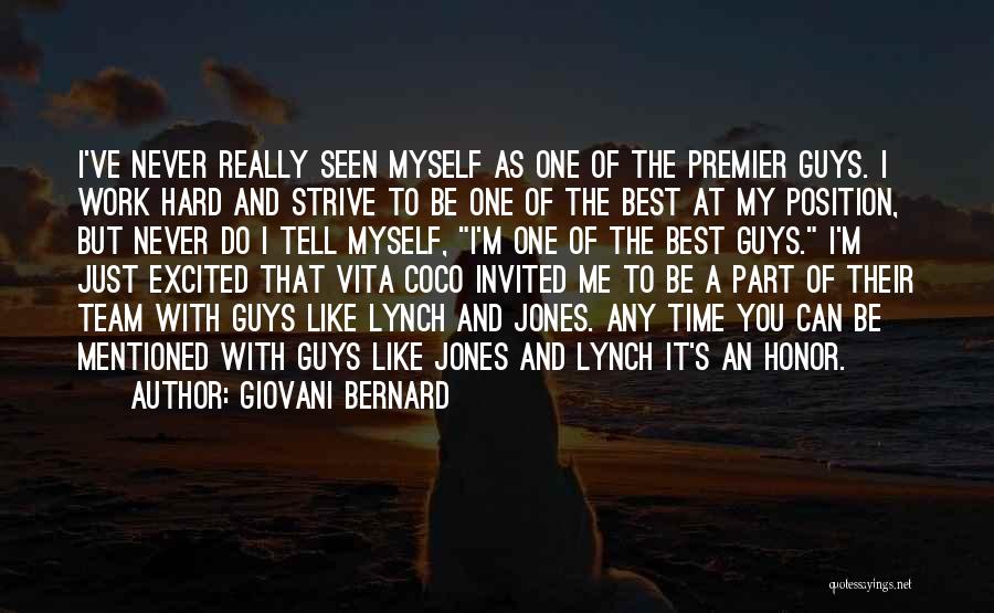 Giovani Bernard Quotes 144661