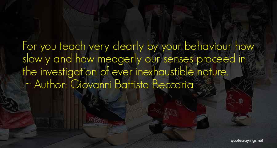 Giovanni Battista Beccaria Quotes 498452