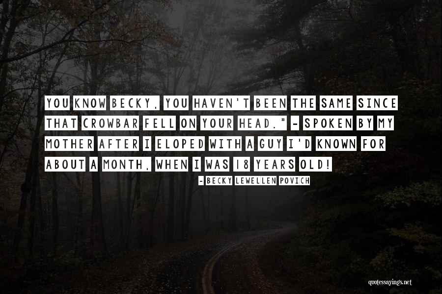 Gipsy Culi Quotes By Becky Lewellen Povich Gipsy Culi Quotes By Becky Lewellen Povich