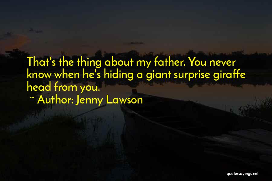 Giraffe Quotes By Jenny Lawson