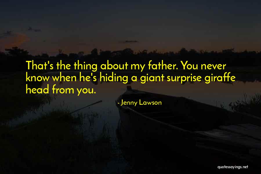 Giraffe Quotes By Jenny Lawson