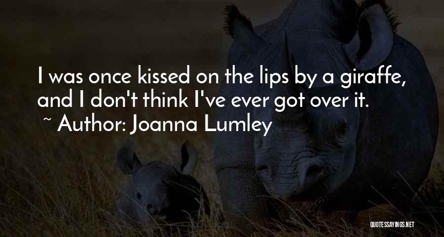 Giraffe Quotes By Joanna Lumley