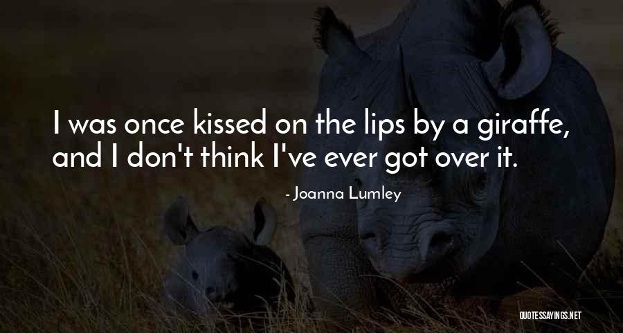 Giraffe Quotes By Joanna Lumley Giraffe Quotes By Joanna Lumley