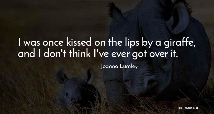 Giraffe Quotes By Joanna Lumley