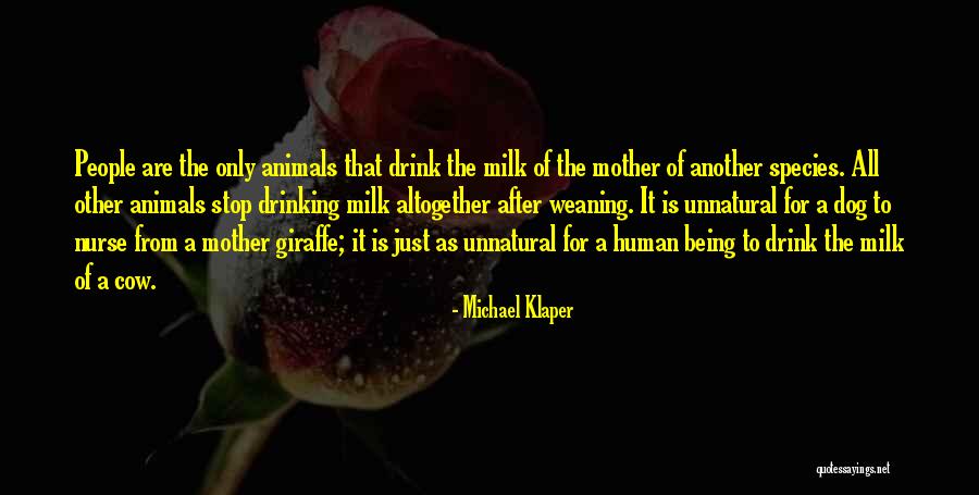 Giraffe Quotes By Michael Klaper