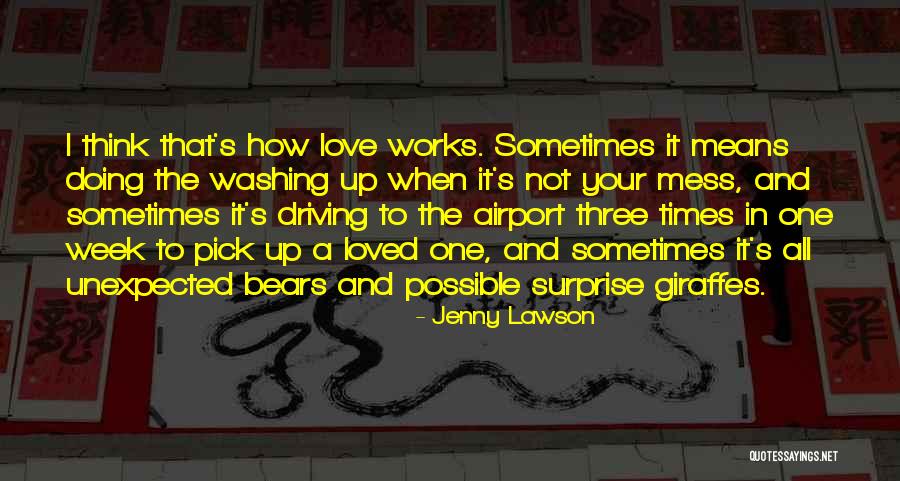 Giraffes And Love Quotes By Jenny Lawson Giraffes And Love Quotes By Jenny Lawson