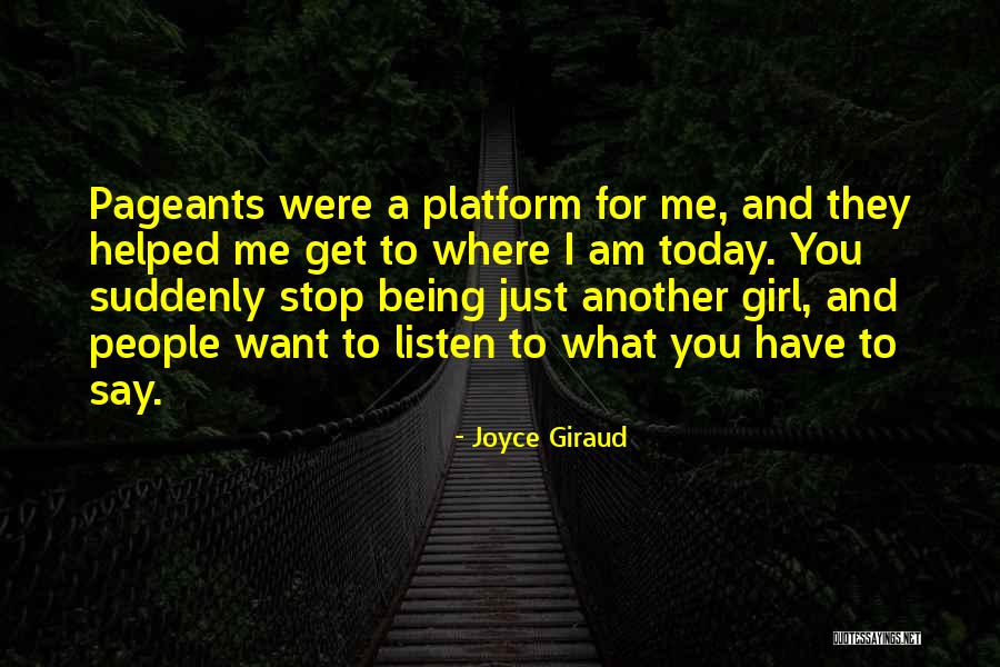 Giraud Quotes By Joyce Giraud Giraud Quotes By Joyce Giraud