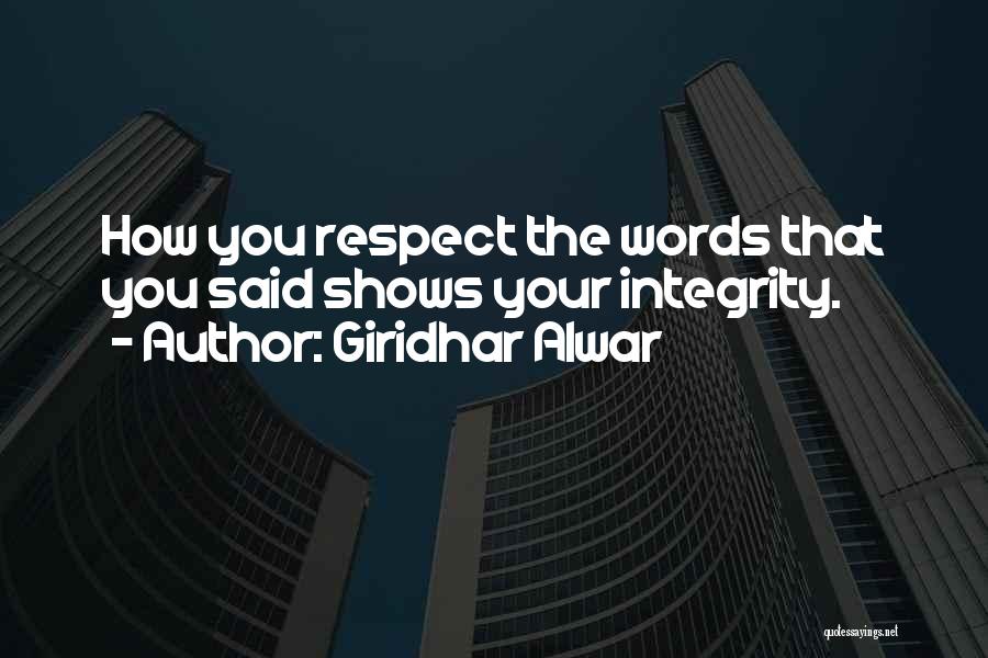Giridhar Alwar Quotes 784537