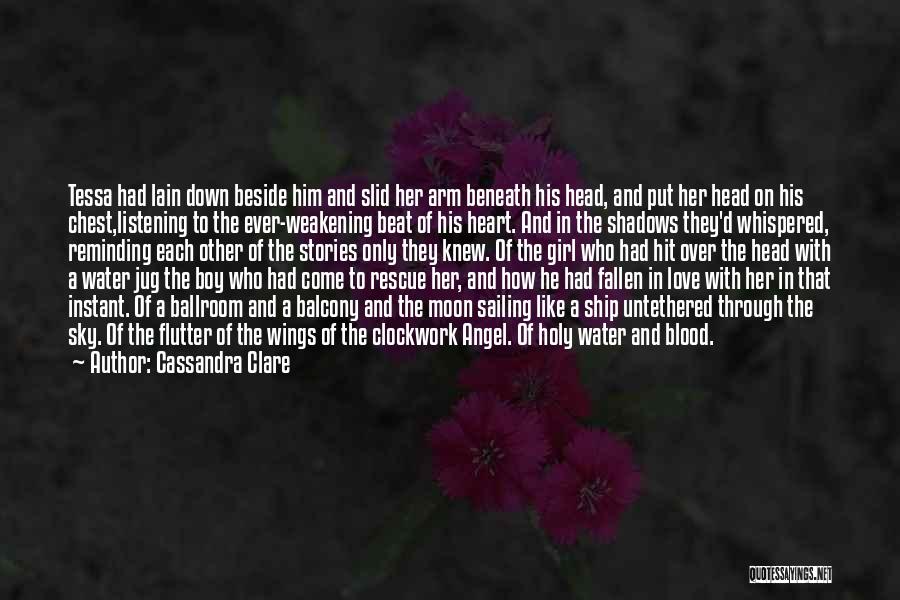 Girl And Boy Quotes By Cassandra Clare