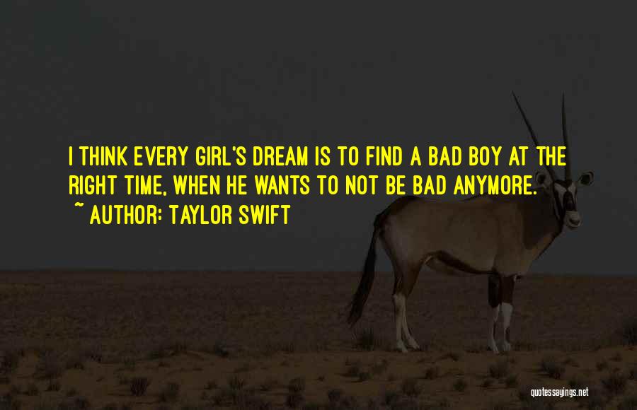 Girl And Boy Quotes By Taylor Swift