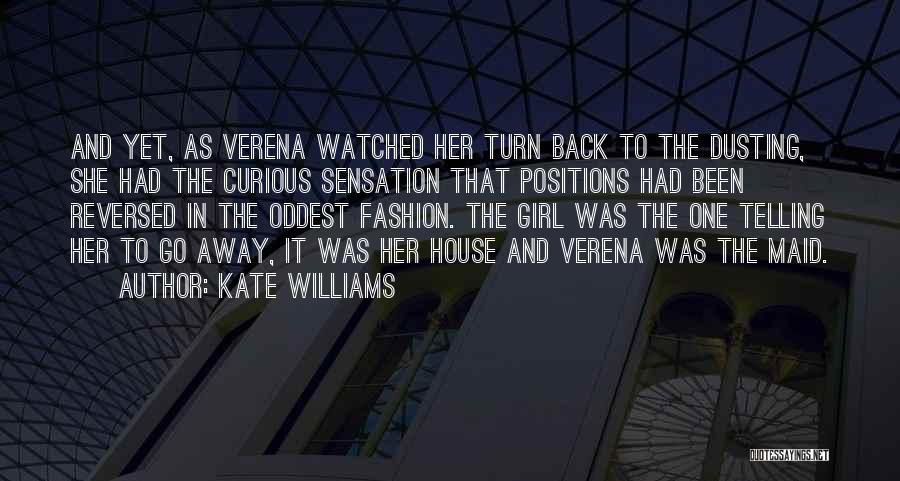 Girl And Fashion Quotes By Kate Williams