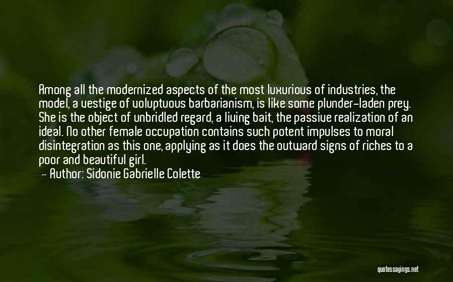 Girl And Fashion Quotes By Sidonie Gabrielle Colette