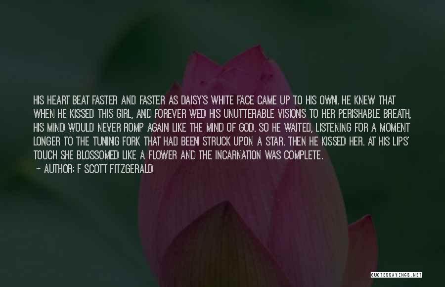 Girl And Flower Quotes By F Scott Fitzgerald