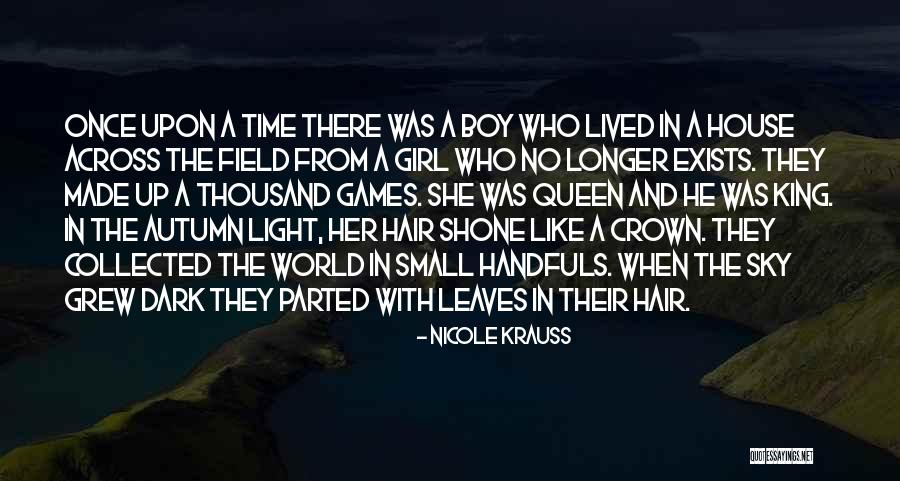 Girl And Games Quotes By Nicole Krauss Girl And Games Quotes By Nicole Krauss