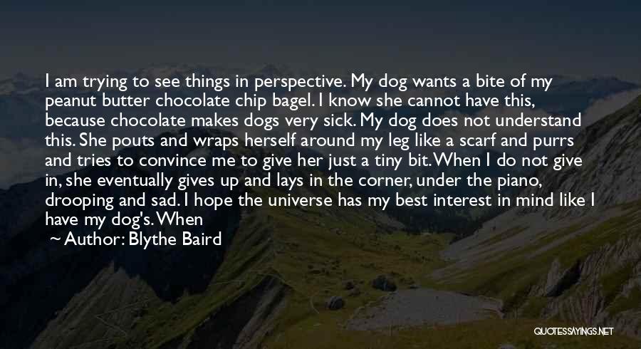 Girl And Her Dog Quotes By Blythe Baird