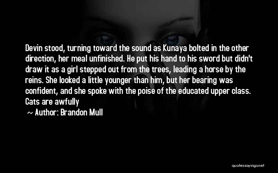 Girl And Her Horse Quotes By Brandon Mull