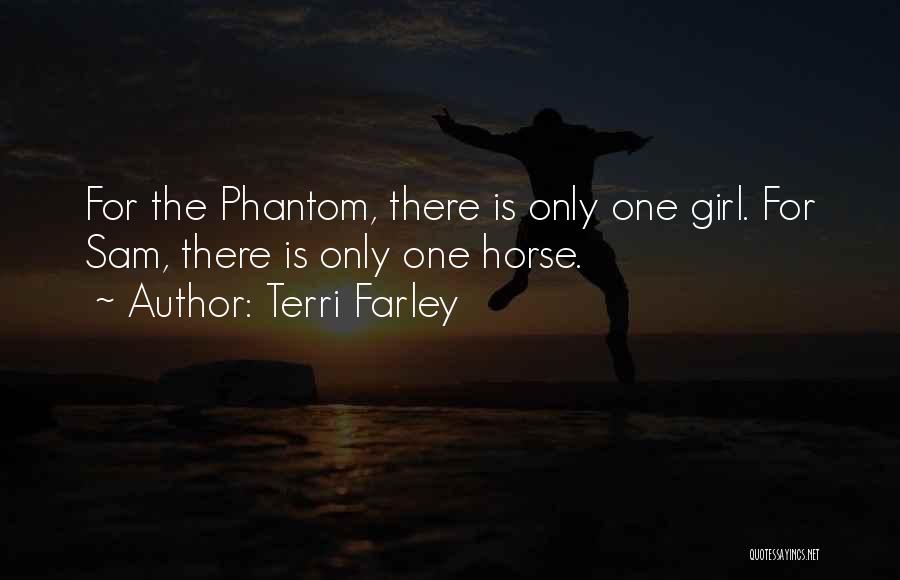 Girl And Her Horse Quotes By Terri Farley